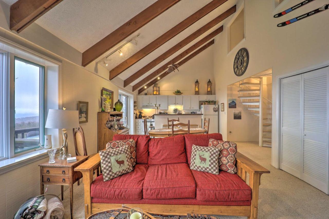 Beautiful Beech Mountain Condo With Private Balcony! Extérieur photo