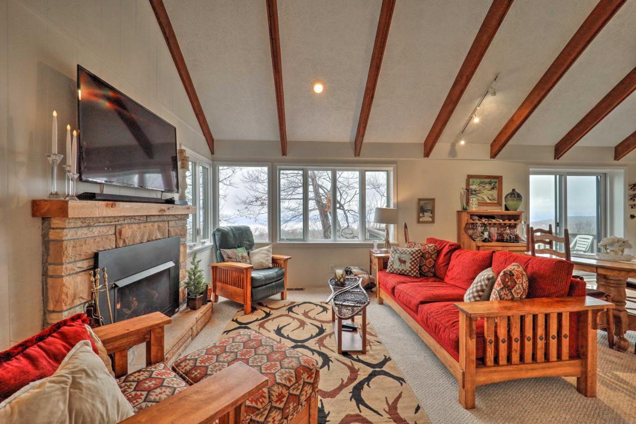 Beautiful Beech Mountain Condo With Private Balcony! Extérieur photo