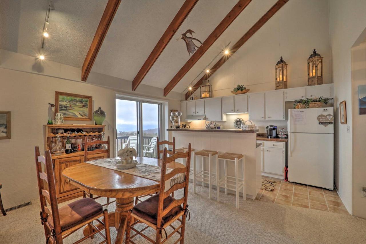 Beautiful Beech Mountain Condo With Private Balcony! Extérieur photo