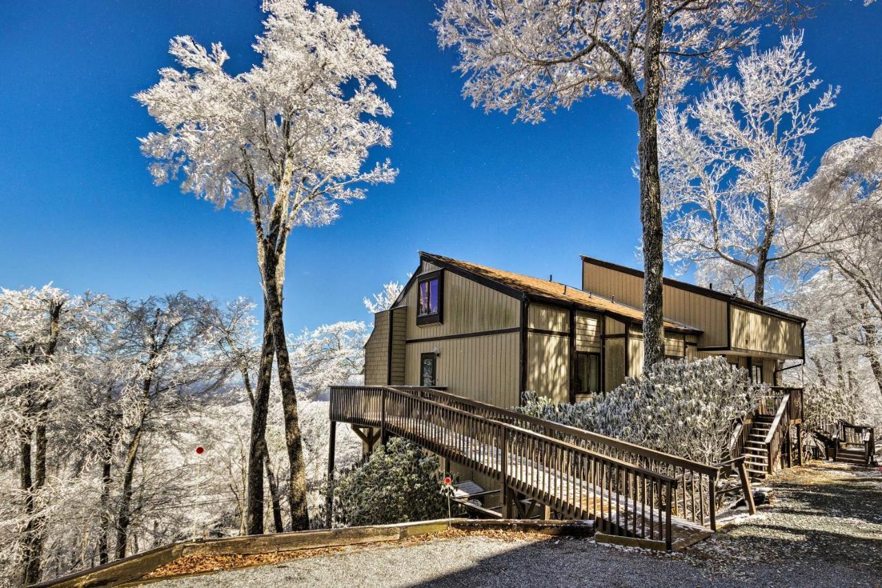 Beautiful Beech Mountain Condo With Private Balcony! Extérieur photo