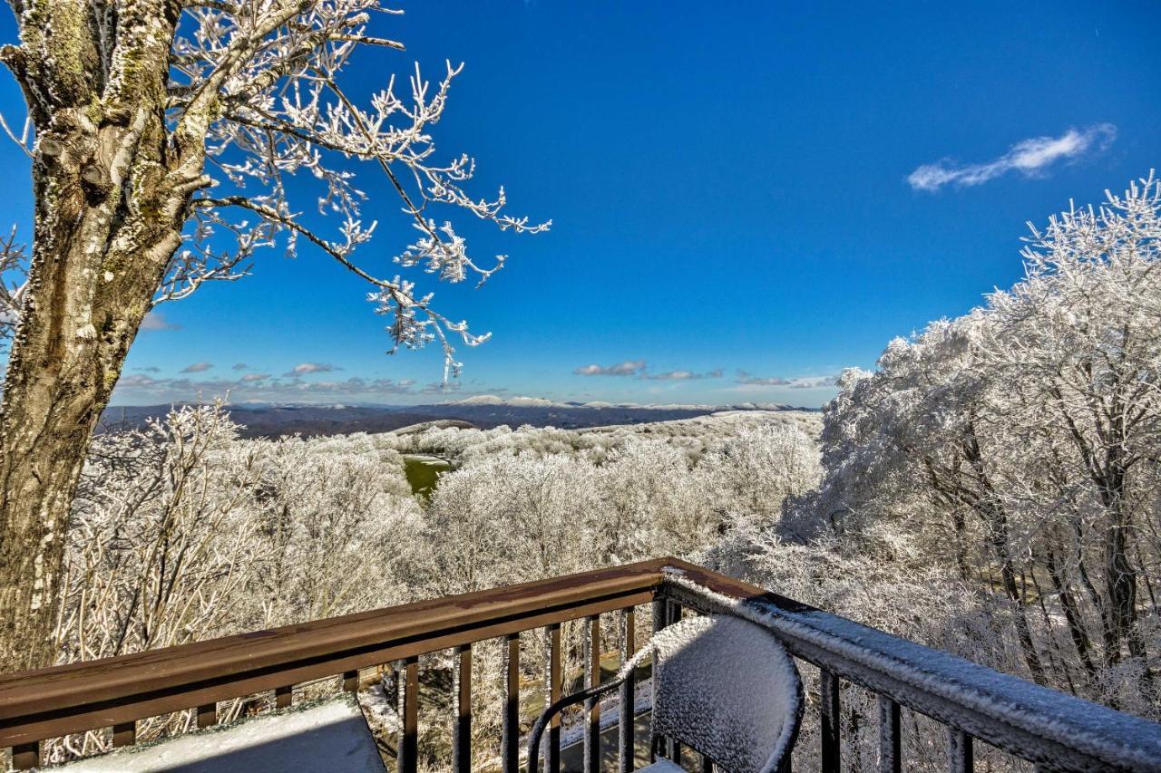 Beautiful Beech Mountain Condo With Private Balcony! Extérieur photo