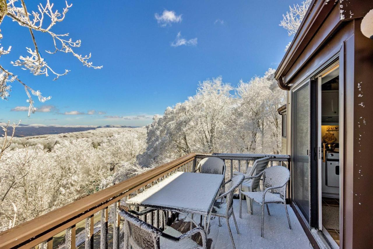 Beautiful Beech Mountain Condo With Private Balcony! Extérieur photo